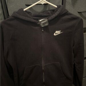 Nike Black Zip-Up Hoodie